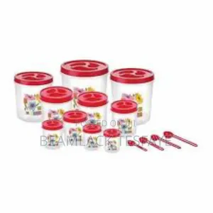 Photo - 8pcs Plastic Food Storage Containers