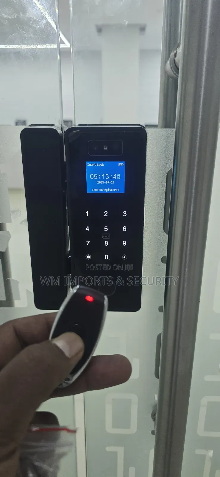 Smart Glass Door Lock