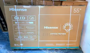 Photo - Hisense 55 Inch Tv Smart Uhd Qled Q6 Series Original Products Tv