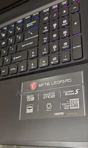 New Laptop MSI 16GB Intel Core I5 SSD 1T