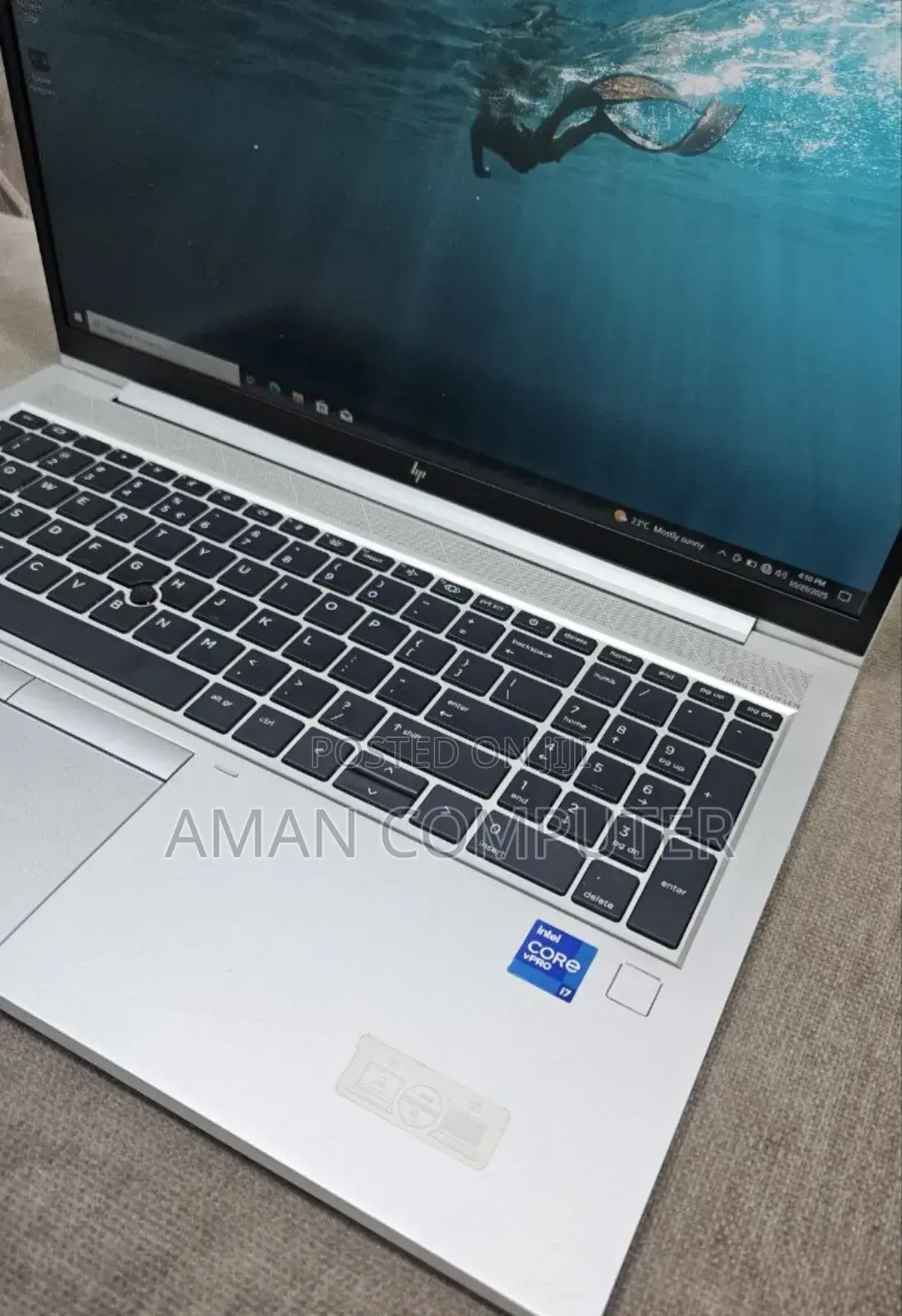 New Laptop HP EliteBook 850 G8 16GB Intel Core I7 SSD 512GB