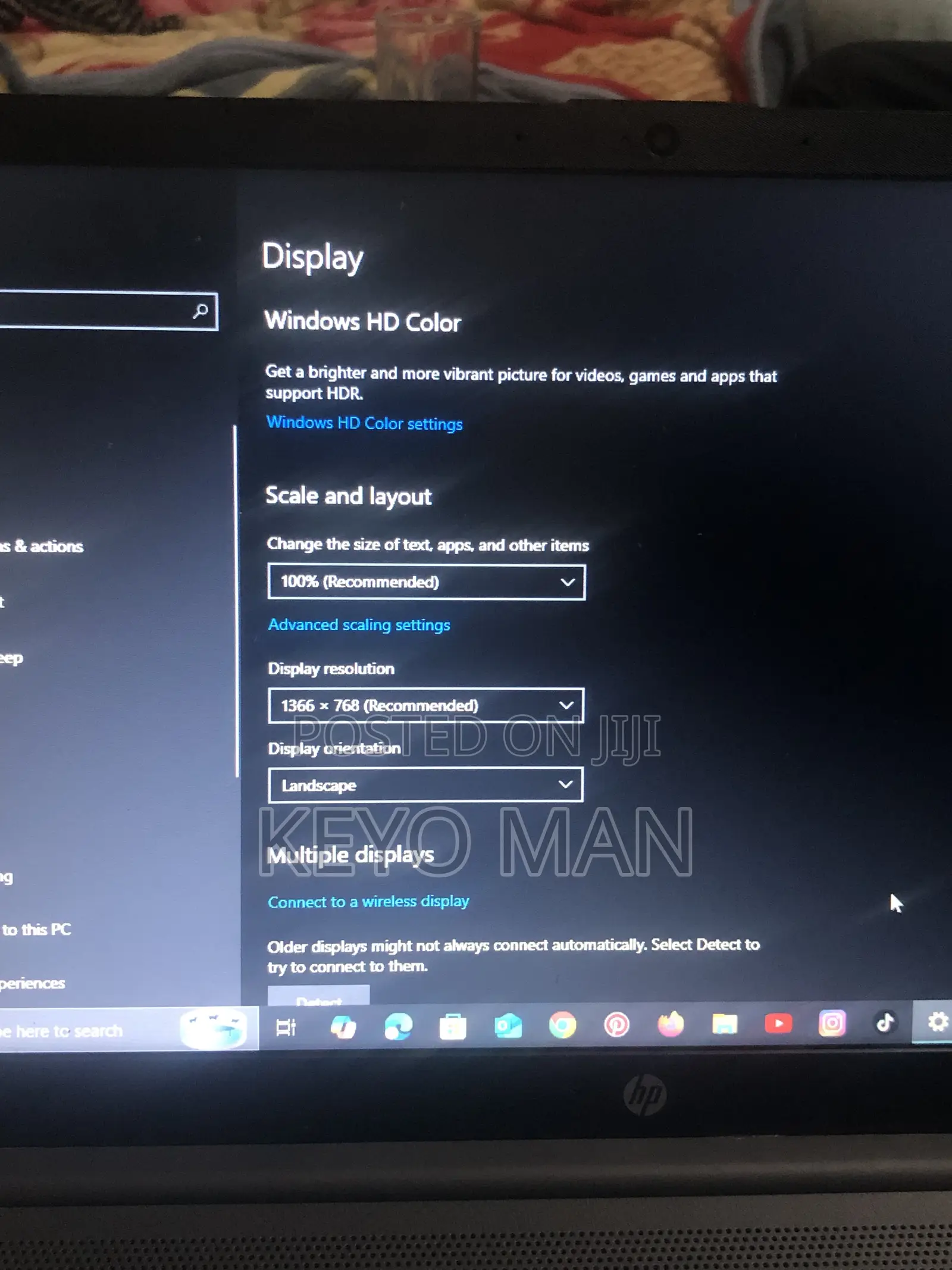 Laptop HP 250 G8 8GB Intel Core I7 HDD+SSD 1T