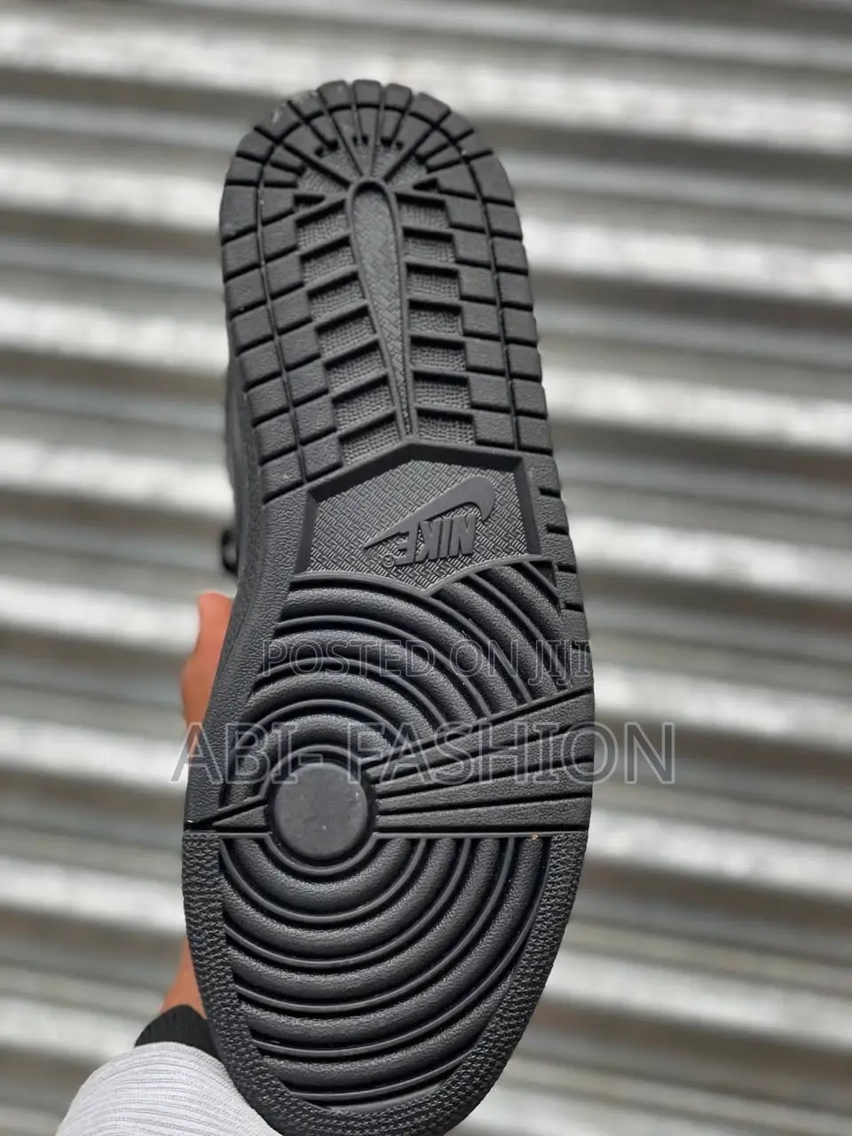 Nike Air Jordan 1 Retro High Og "Triple Black" Sneakers.