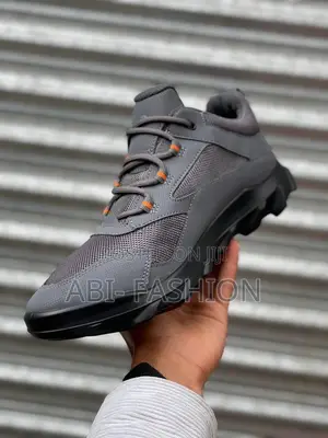 Ecco Mx Low Mens Grey Premium Quality
