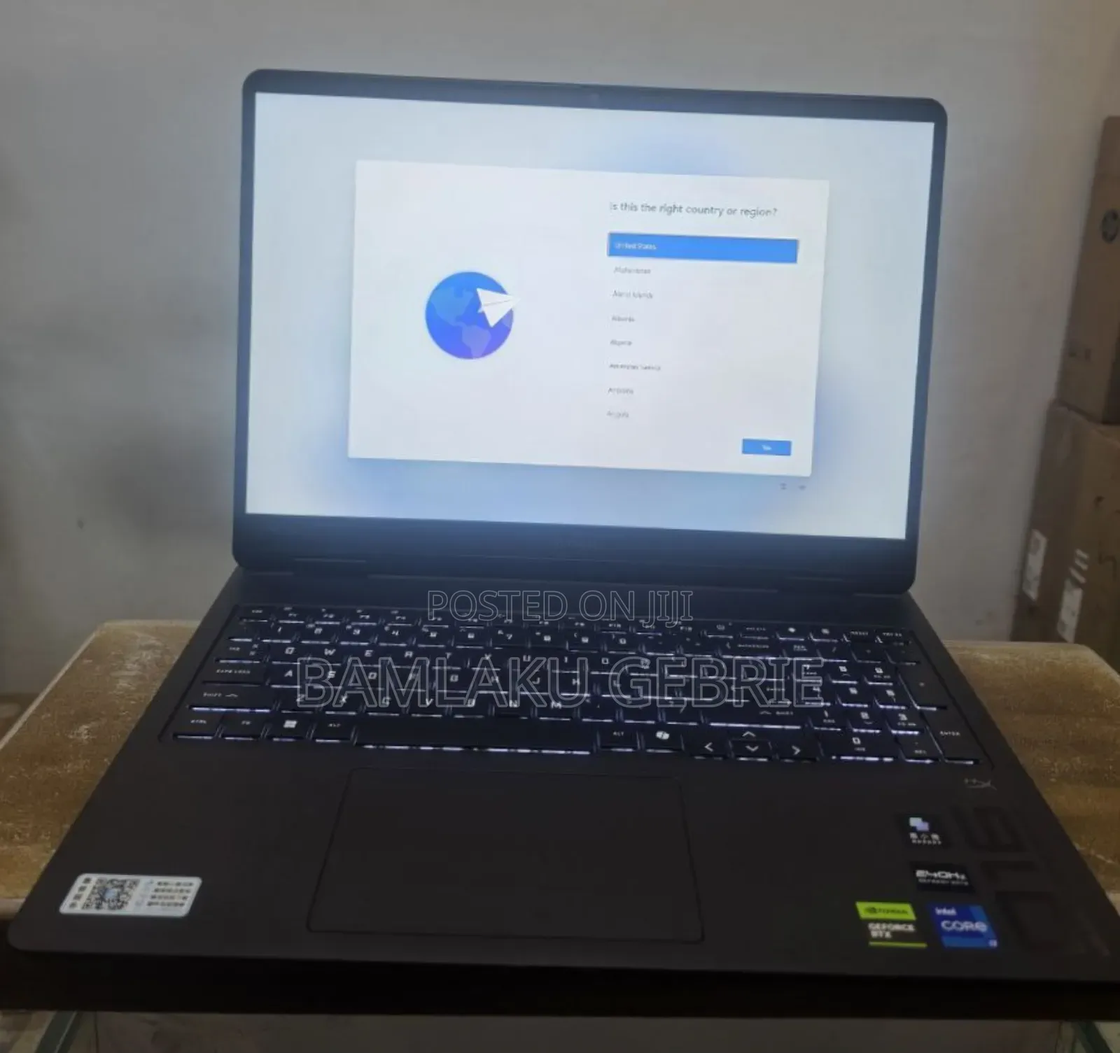 New Laptop HP Omen 16 16GB Intel Core I7 SSD 1T