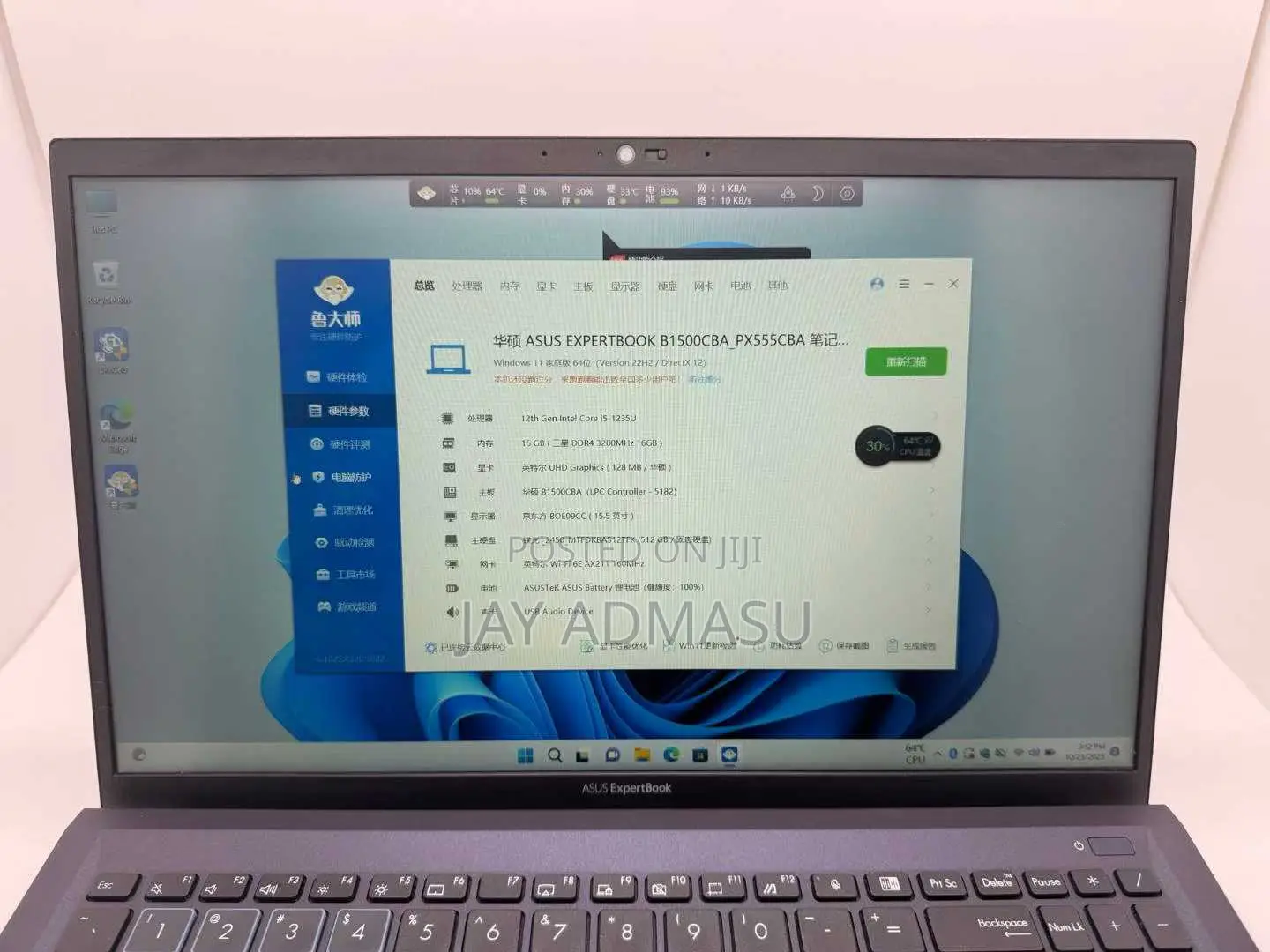 Laptop Asus EeeBook X205TA 16GB Intel Core i5 SSD 512GB