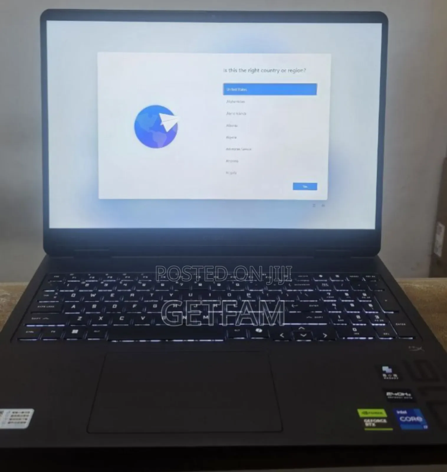 New Laptop HP Omen 16 16GB Intel Core I7 SSD 1T