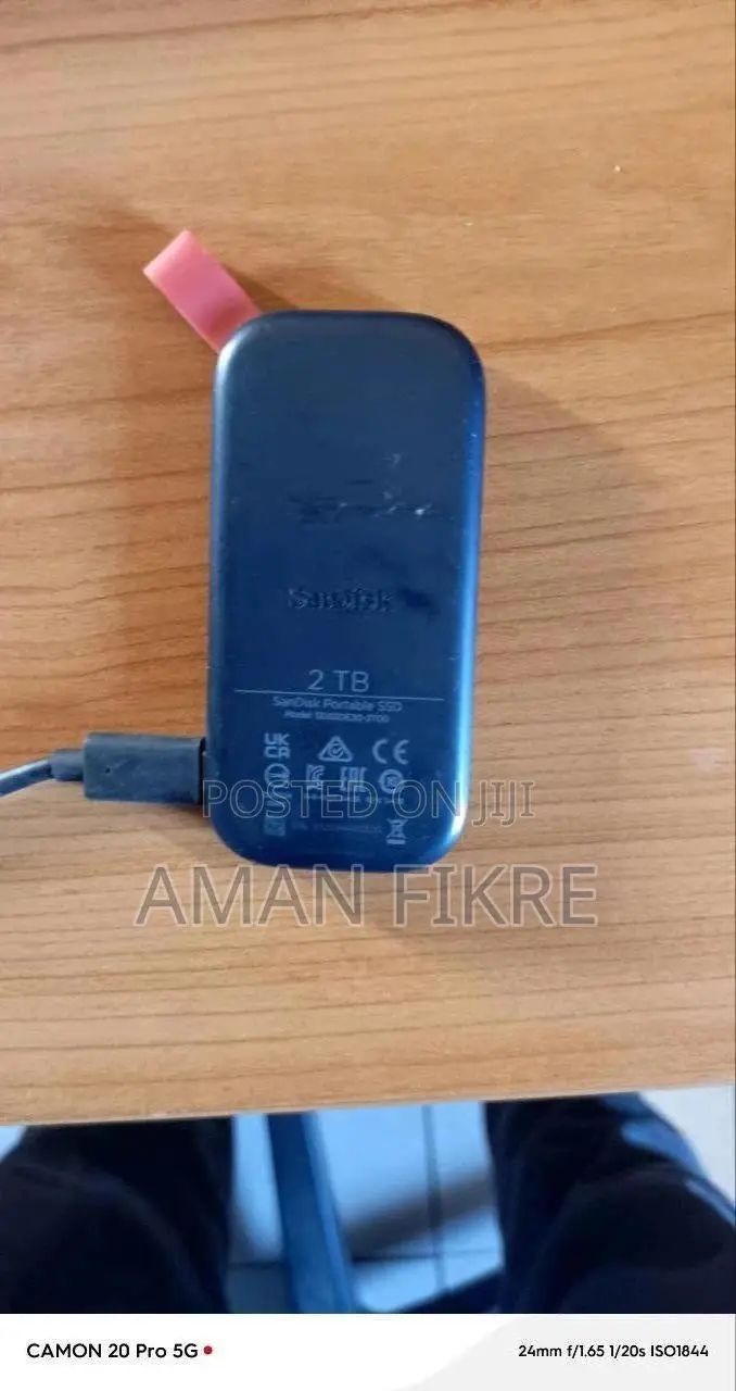 Sandisk 2 Tb Portable SSD – Fast Usb-C External(Open Box)