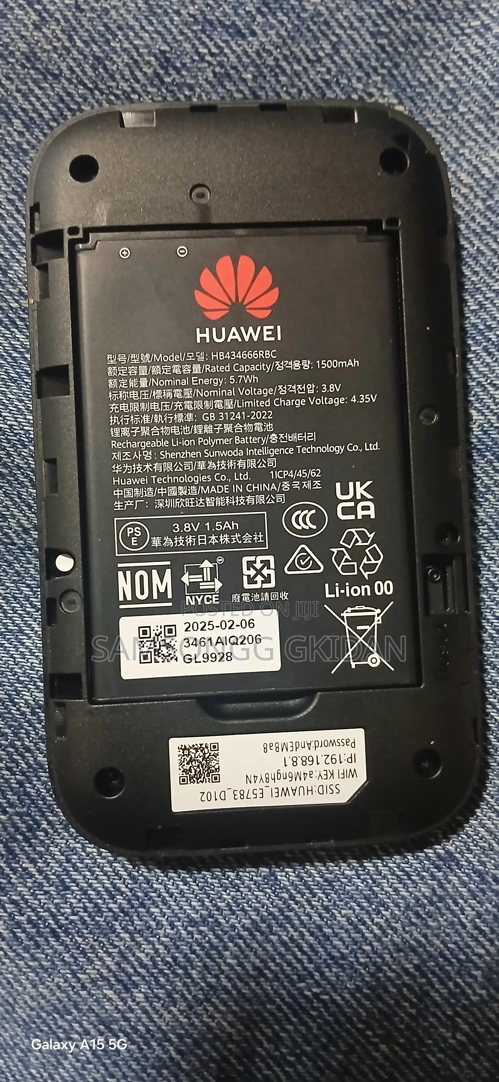 Huawei E5783 Wifi ( Purchased From Telecom Only Used for 4 Months)