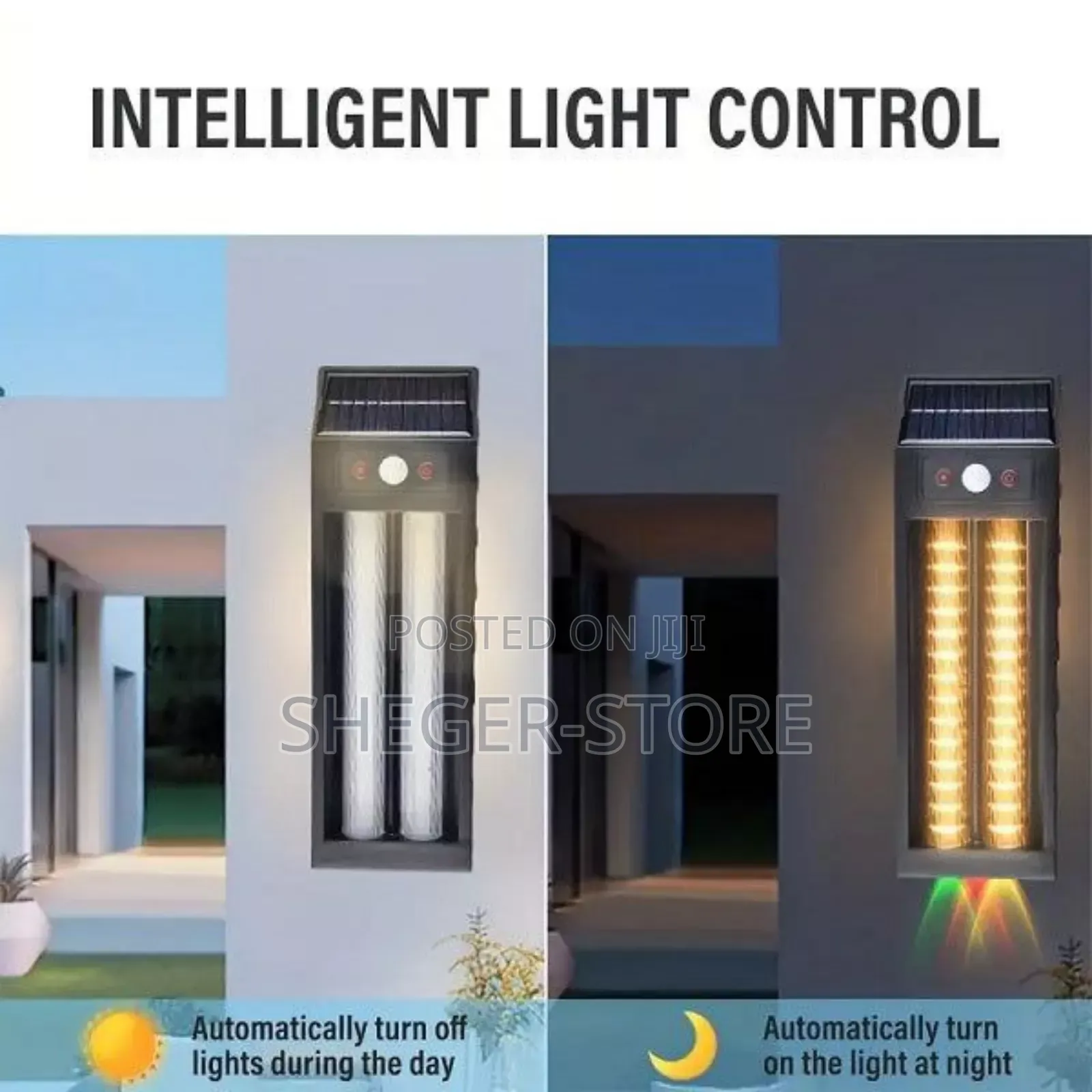 High Class Solar Induction Wall Lamp
