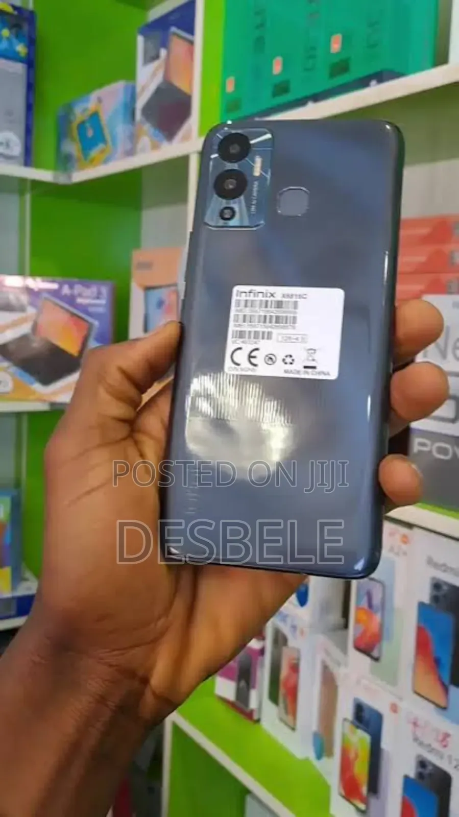 Infinix Hot 12 play 64 GB Black