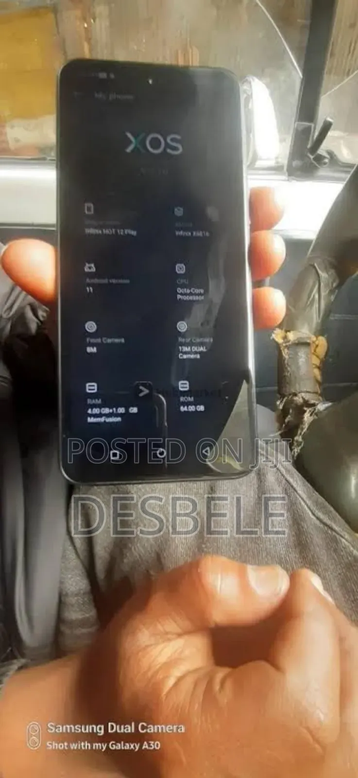 Infinix Hot 12 play 64 GB Black