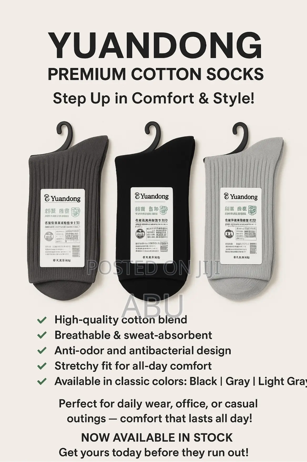 Yuandong Premium Socks