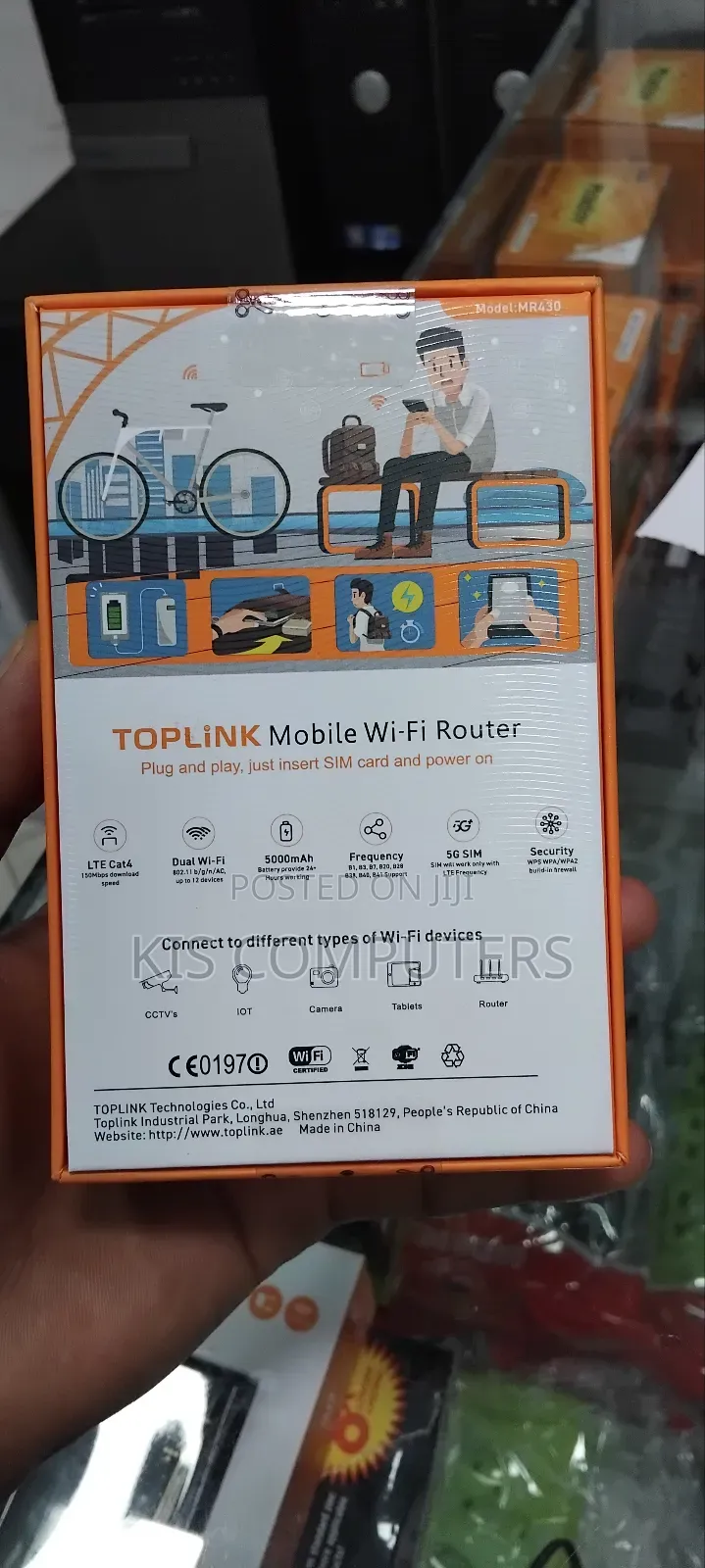 Toplink 4g Wi-Fi Power Bank