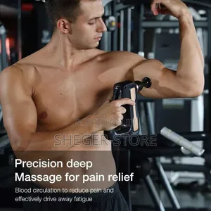 Photo - High Quality Deep Tissue Fascial Gun Massager ( 8 የተለያዬ ማሻዎች አሉት)