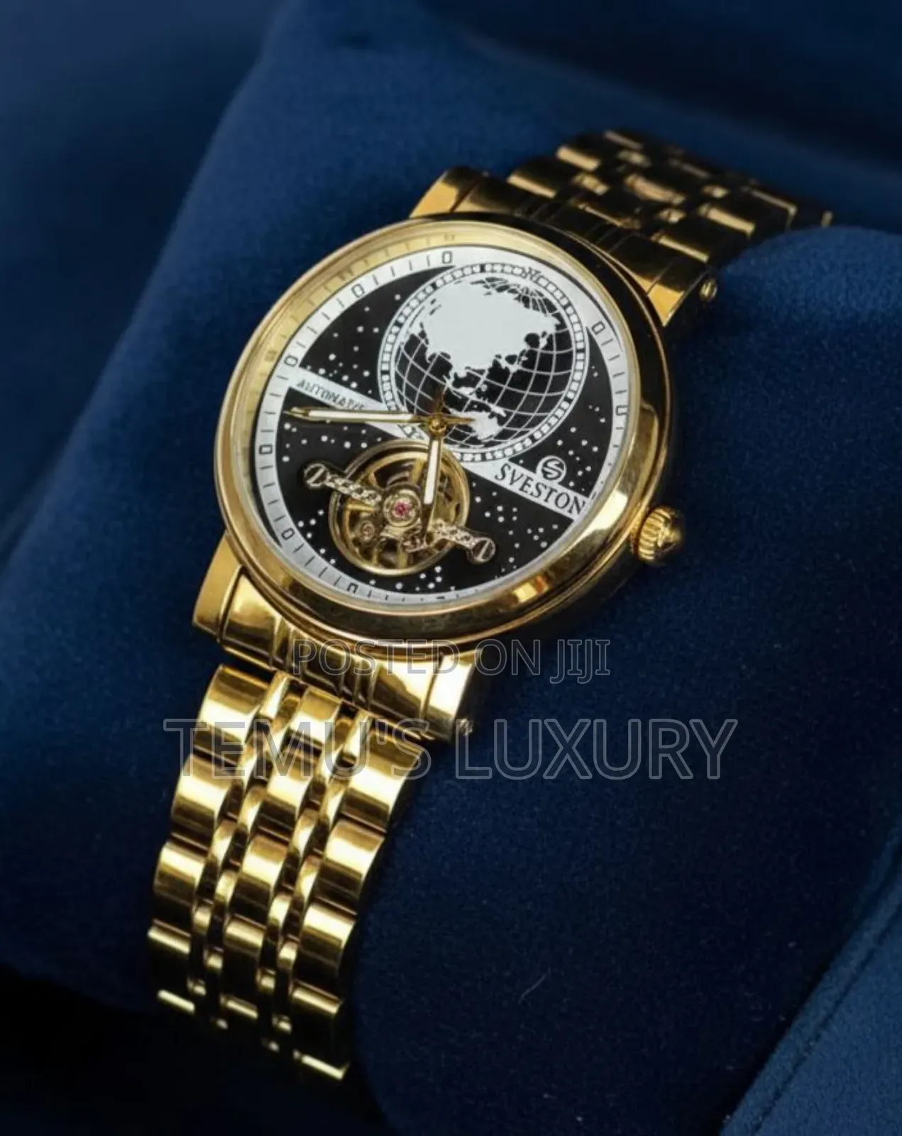 Sveston – Black World Time Automatic *