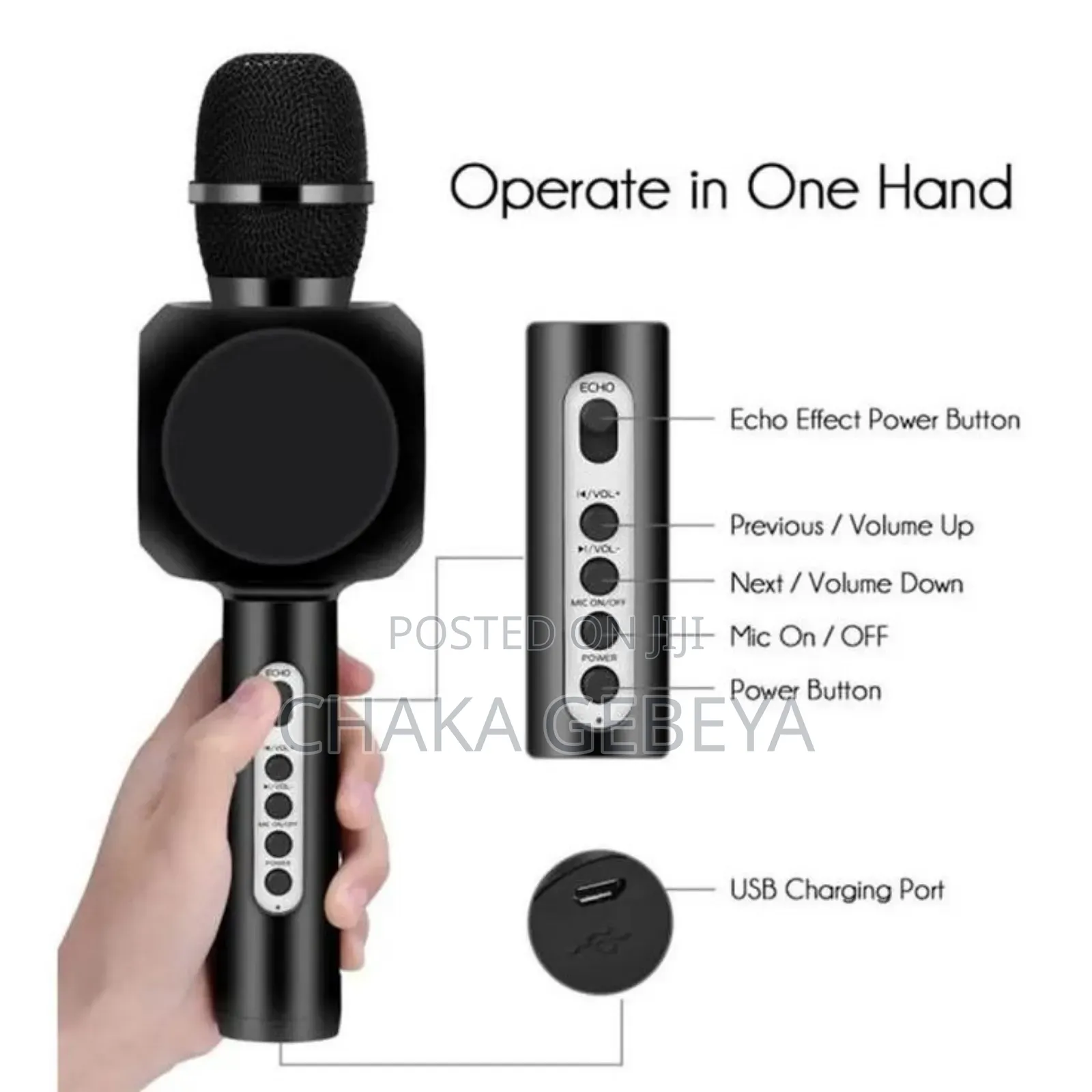 M8 Karaoke Microphone