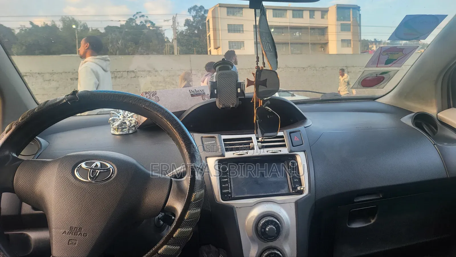 Toyota Yaris 2007 Gray