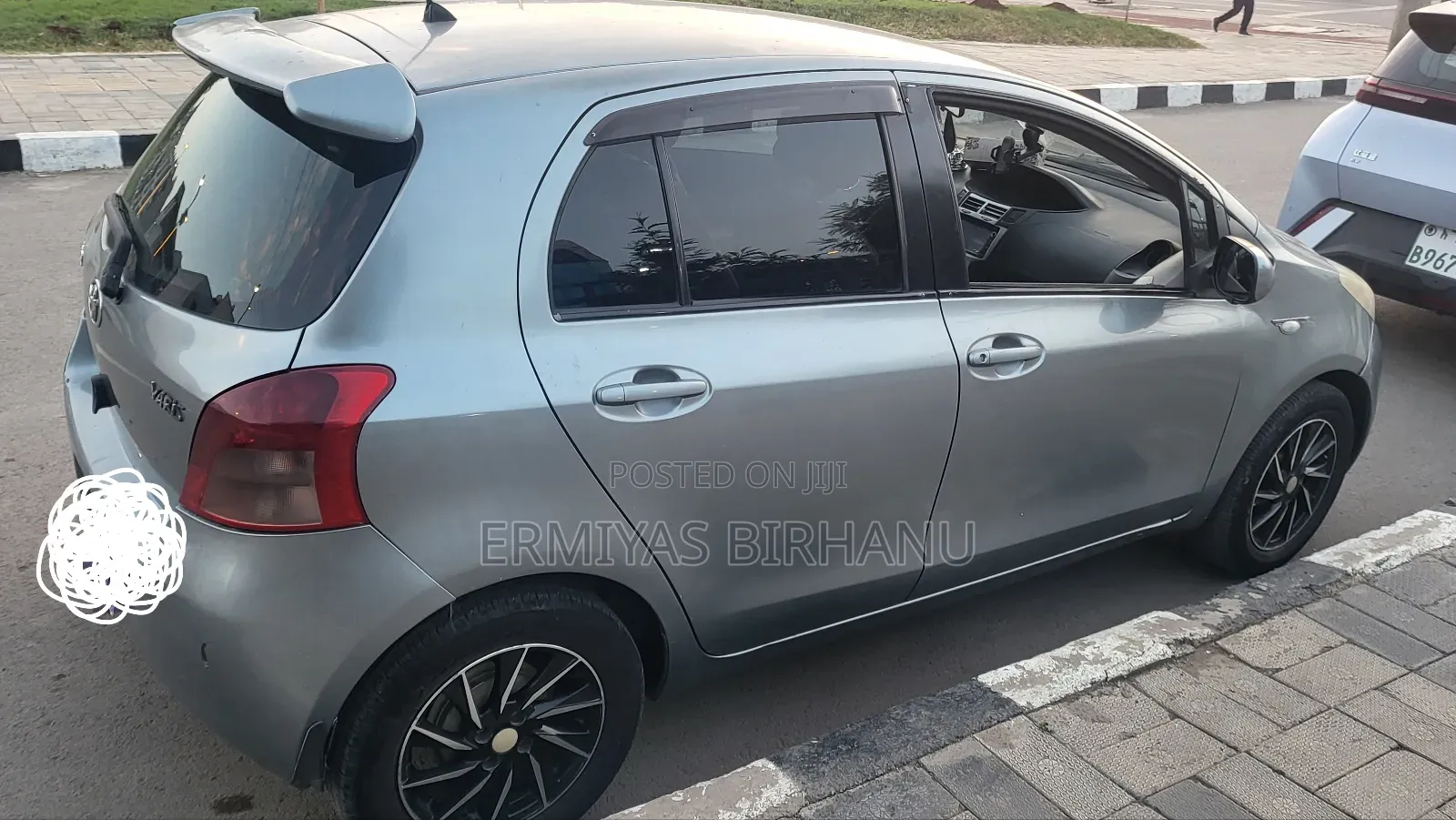 Toyota Yaris 2007 Gray