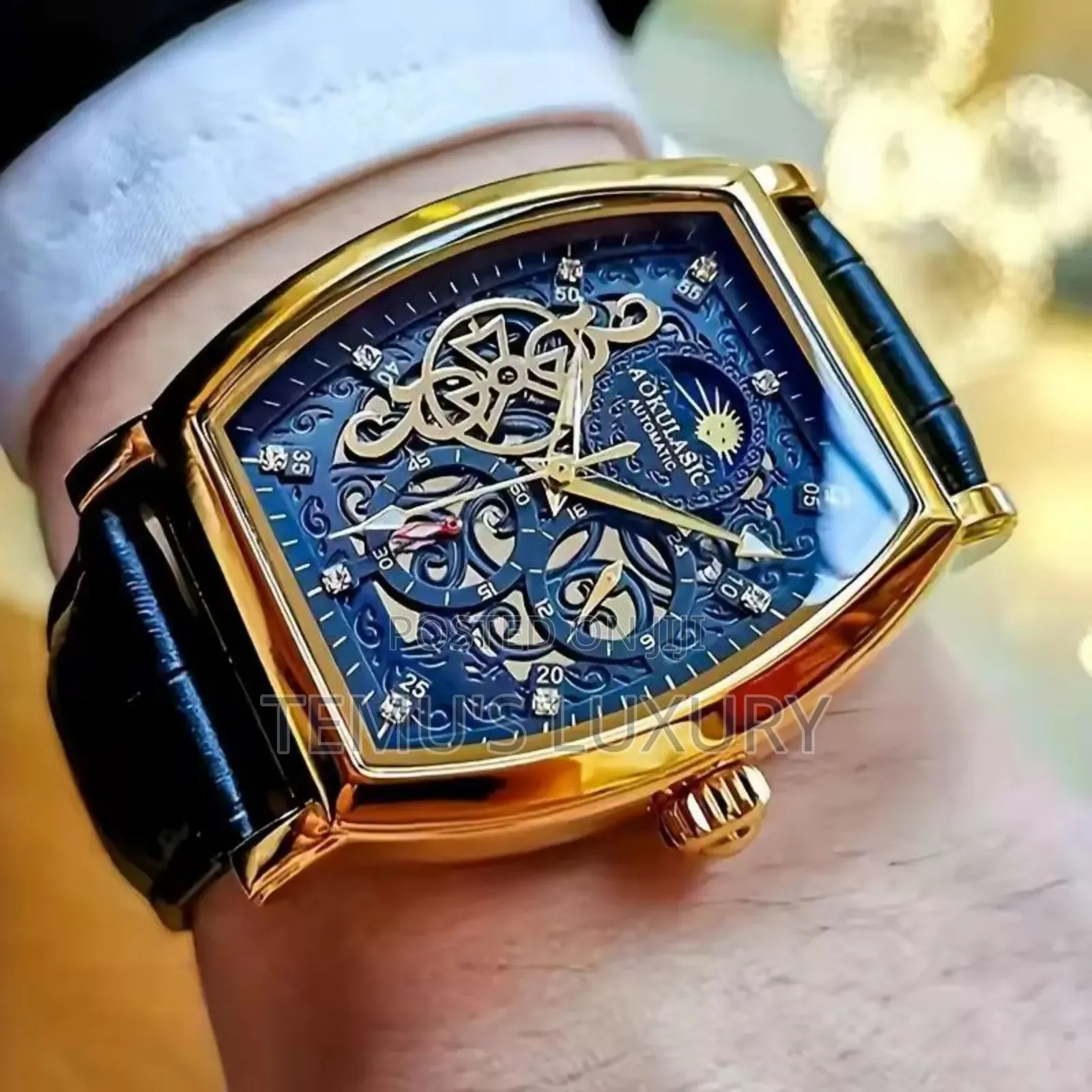 #Aokulasic Men's Luxury Automatic Mechanical Watch