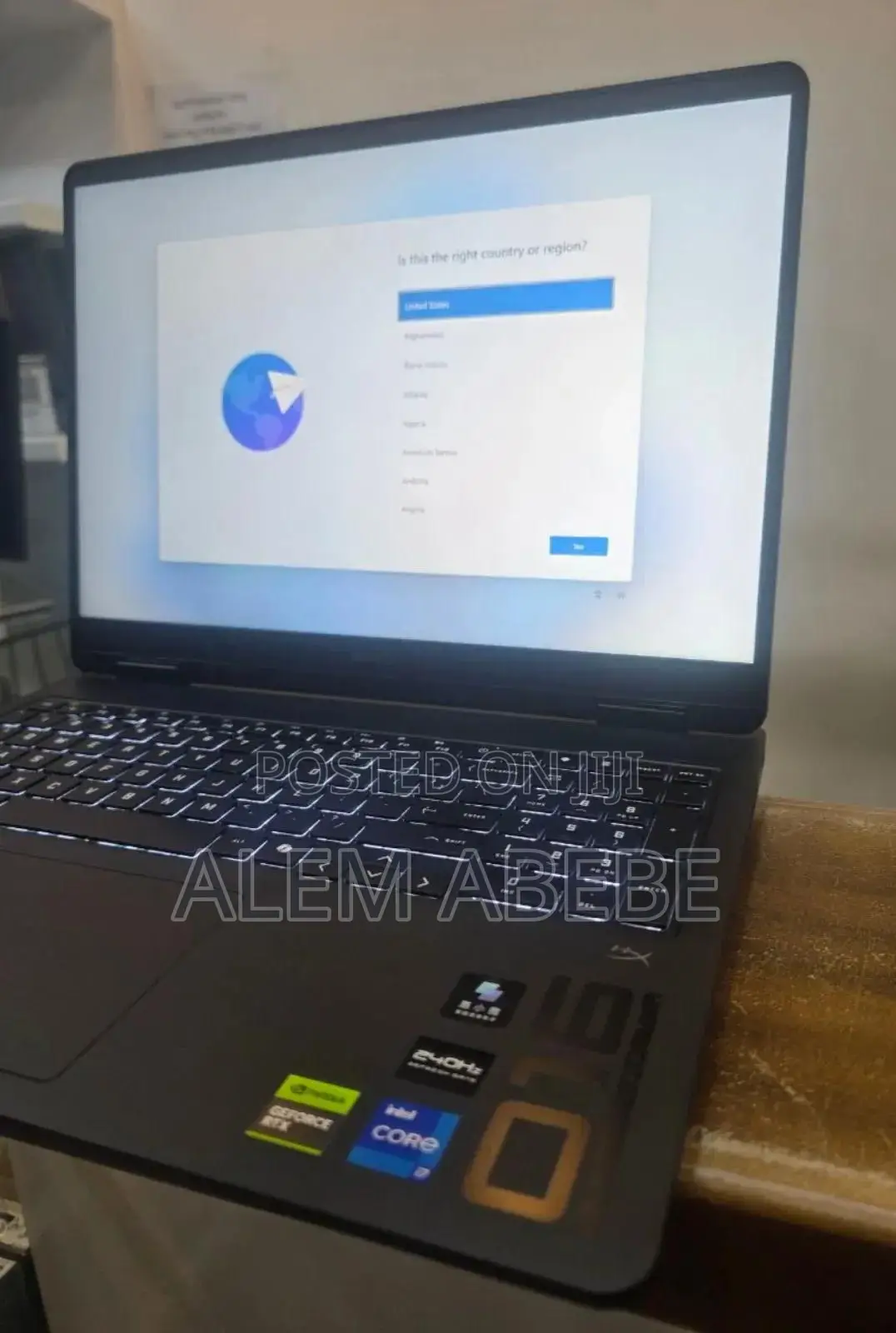 New Laptop HP Omen 16 16GB Intel Core I7 SSD 1T