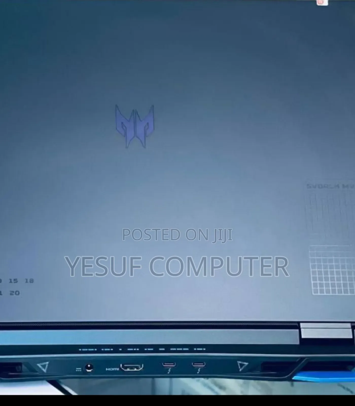 New Laptop Acer Predator 15 16GB Intel Core i9 SSD 1T