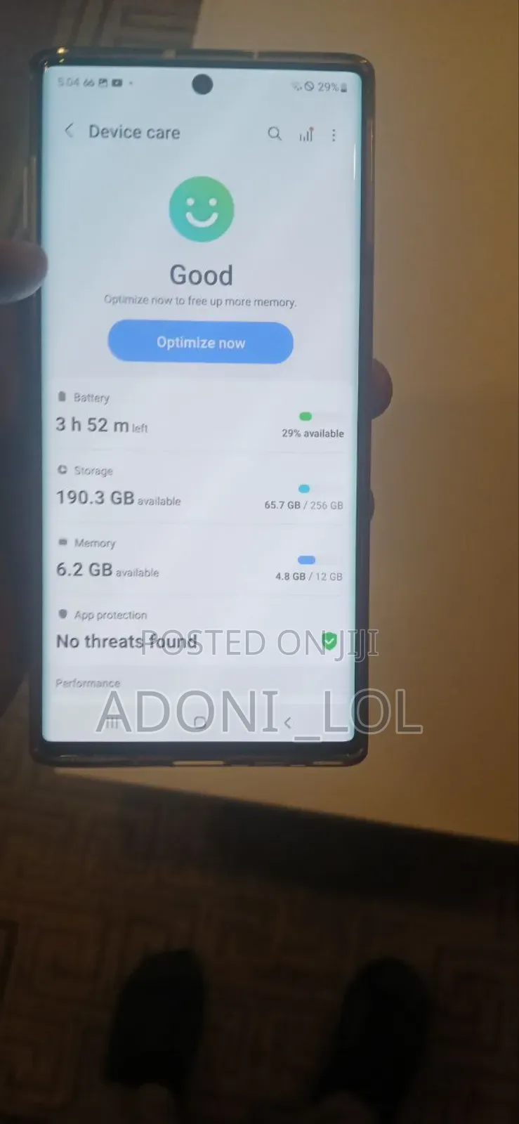 New Samsung Galaxy Note 10 5G 256 GB Black