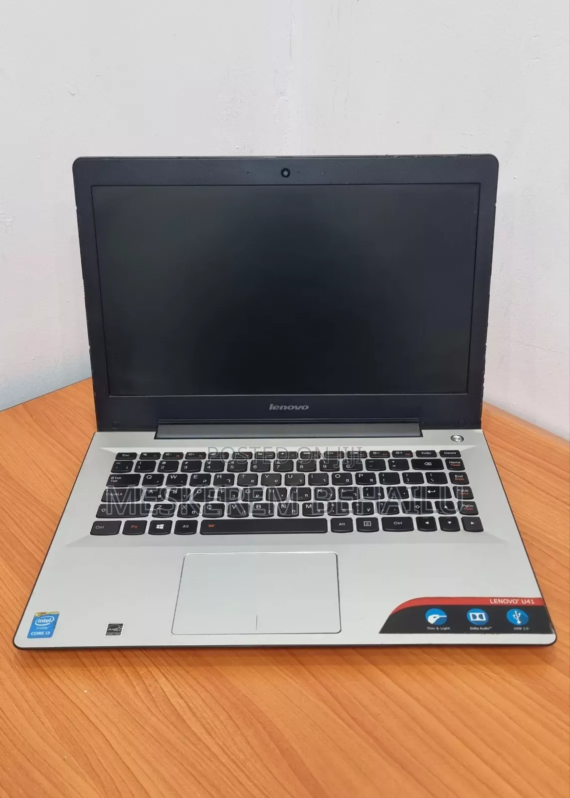 New Laptop Lenovo IdeaPad U400 4GB Intel Core I3 HDD 500GB