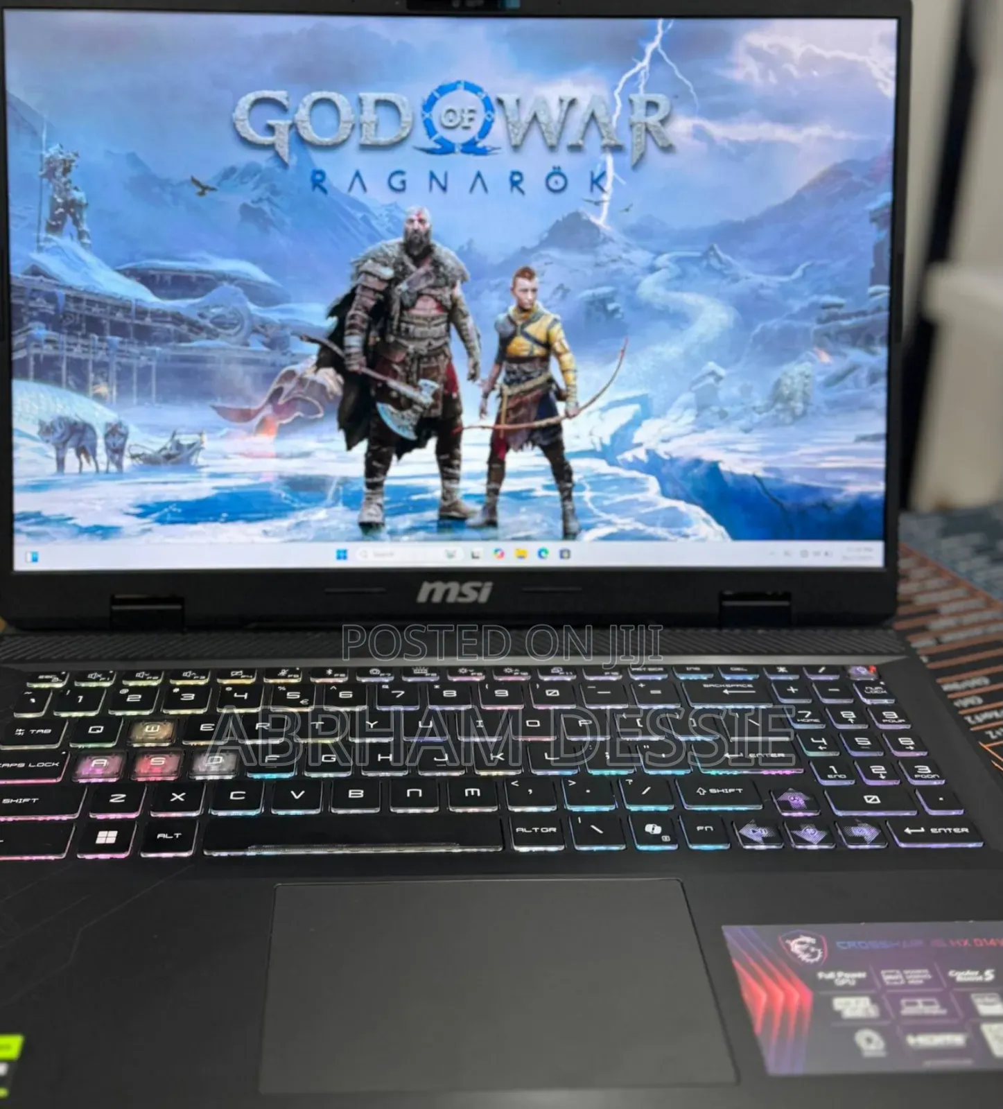 New Laptop MSI 16GB Intel Core I7 SSD 1T