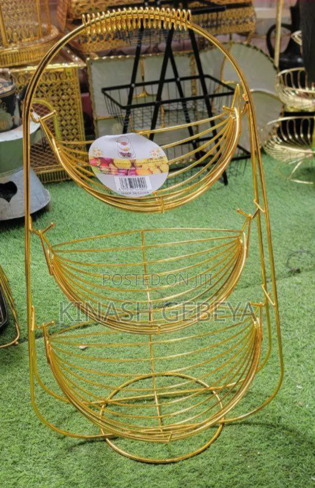 3layer Stainless Steel Fruit Basket