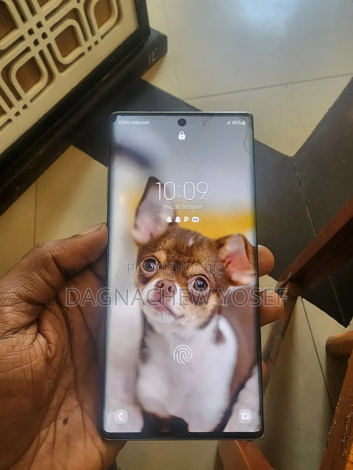 Samsung Galaxy Note 10 Plus 5G 256 GB Gold