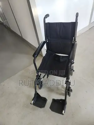 Photo - Foldable Cotten Wheelchair腔裏wheelchair短期medical Wheelchair恂我wheelchair
