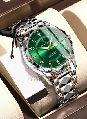 Branded Stainless Steel Business Quartz Watch