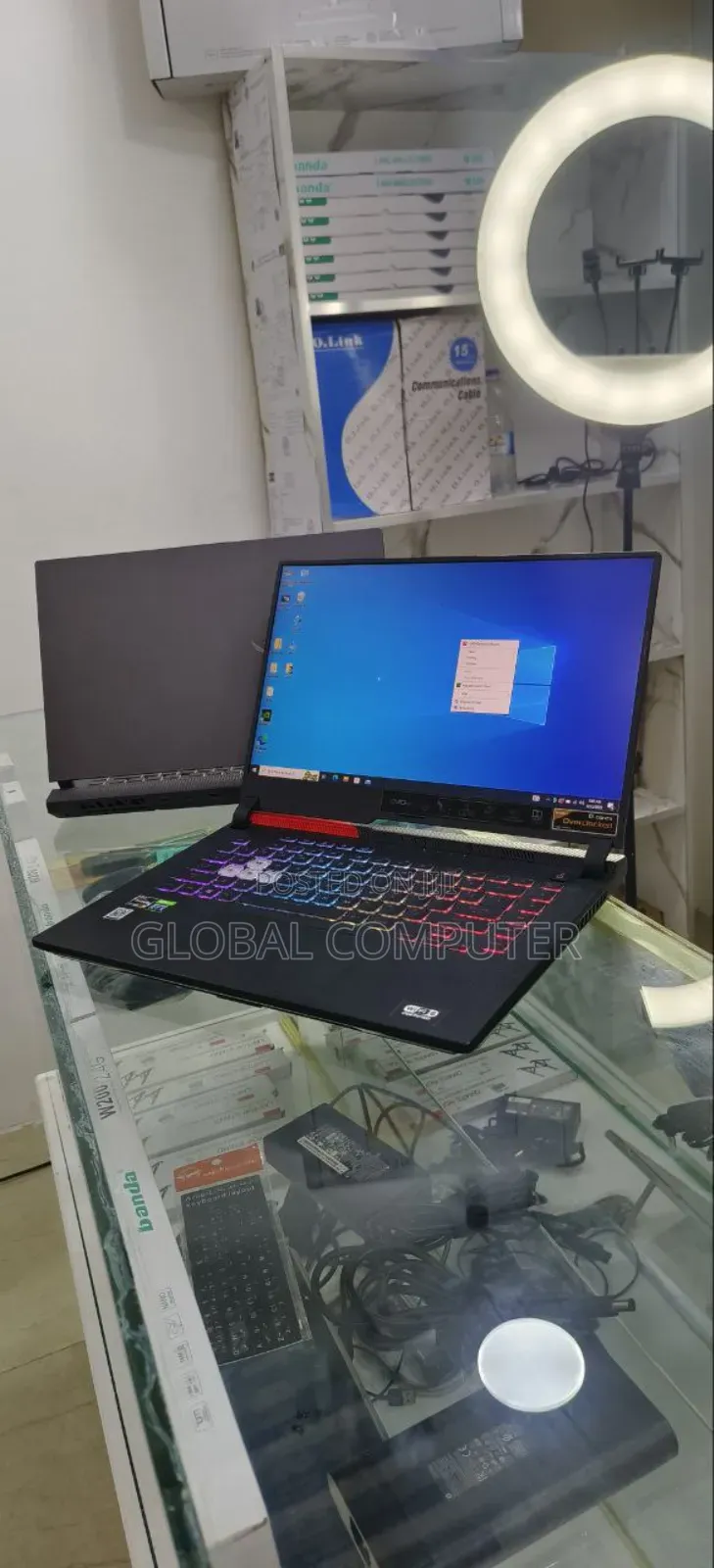 New Laptop Asus ROG Strix G16 G614 16GB AMD Ryzen 9 SSD 512GB