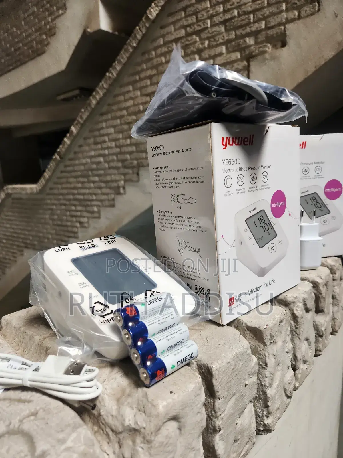 Yuwell Blood Pressure Monitor較大digital Blood Pressuer Monitor Medical