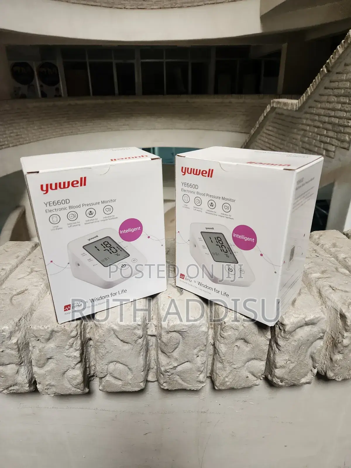 Yuwell Medical Blood Pressure Monitor輕鬆brand New Packed Bp Monitor New