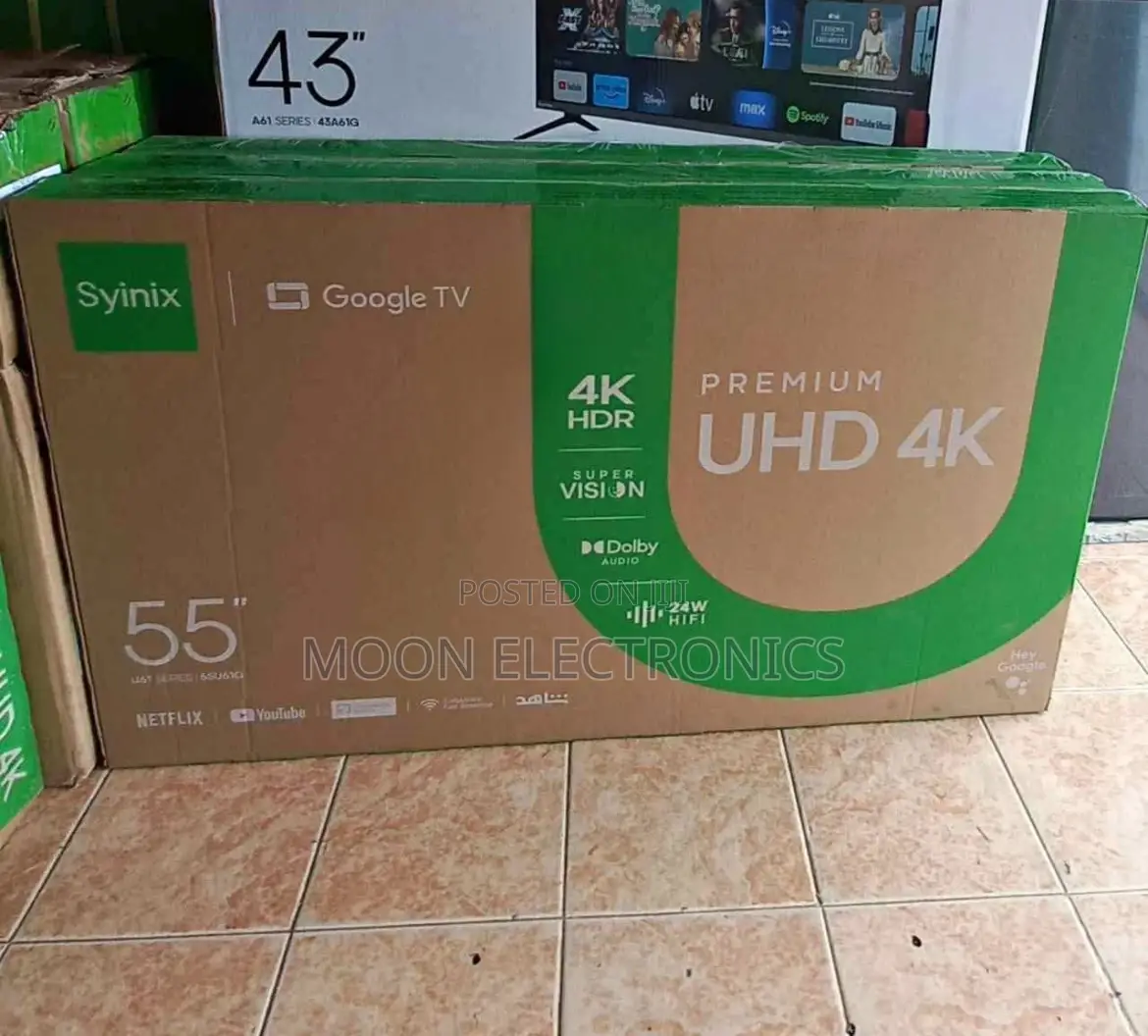 Synix 55” Smart Android Uhd Tv – Big Screen, Smart Features!
