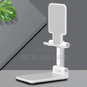 Photo - Adjustable Cell Phone Stand 
Anti Slip Foldable Desktop Phone Holder