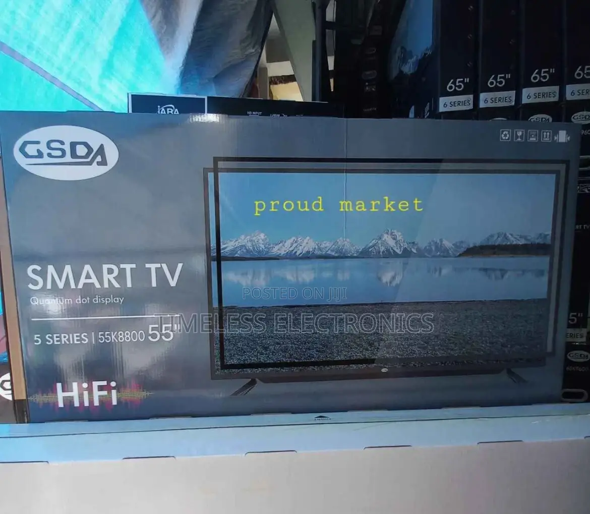  Gsda 55” Smart Tv – Stunning Picture Smart Experience!