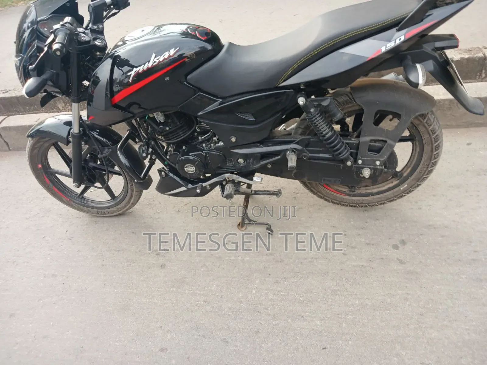New Bajaj Pulsar 150 2023 Black