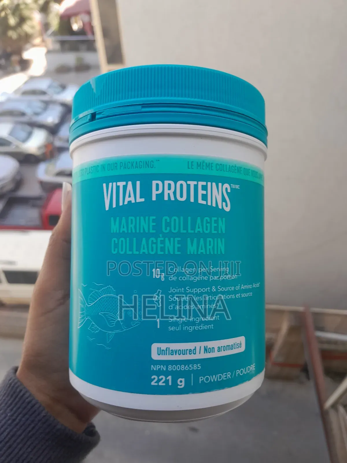 Vital Protiens Marine Collagen 221g Powder Unflavoured