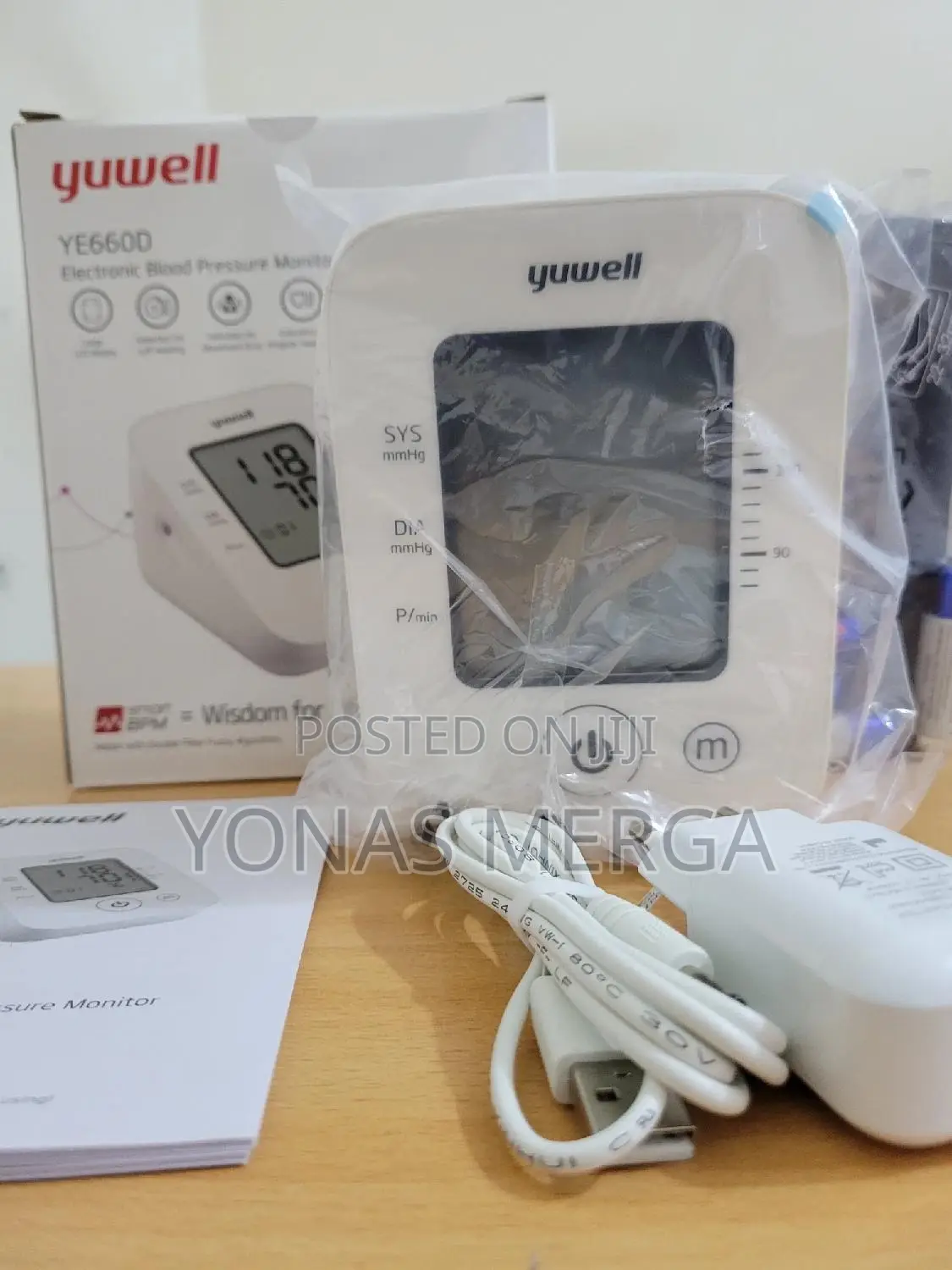 Bp Monitoring司名yuwell Best Digital Bp鬱閨use With Large Backlit Screen