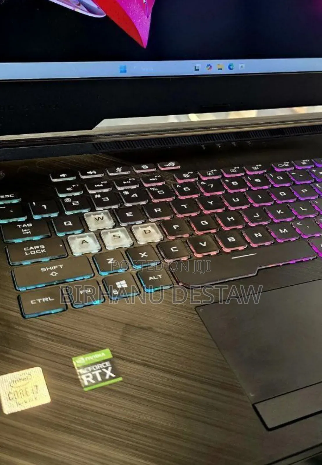 New Laptop Asus ROG Strix G15 16GB Intel Core I7 SSD 512GB