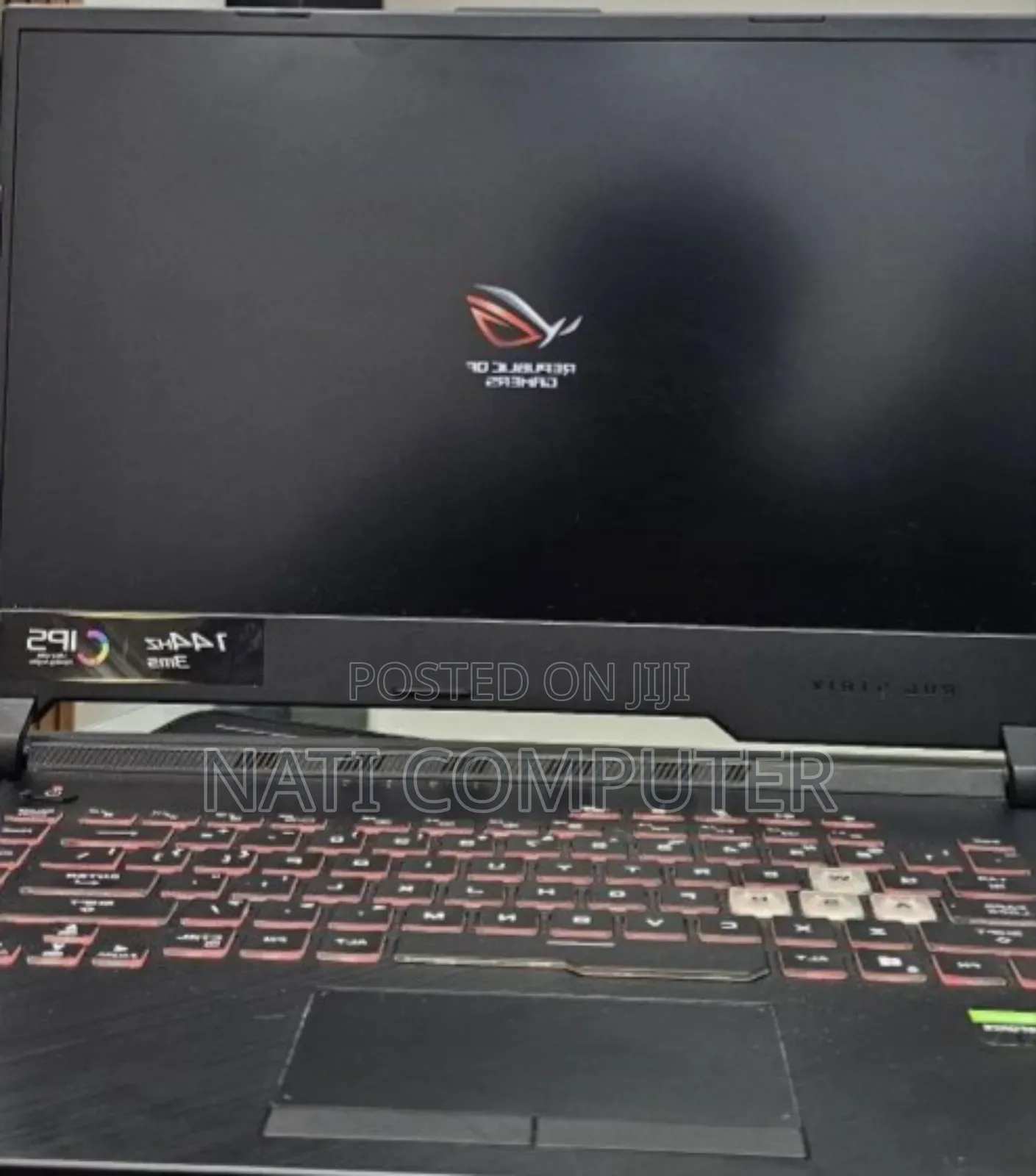 New Laptop Asus ROG Strix G15 16GB Intel Core I7 SSD 512GB