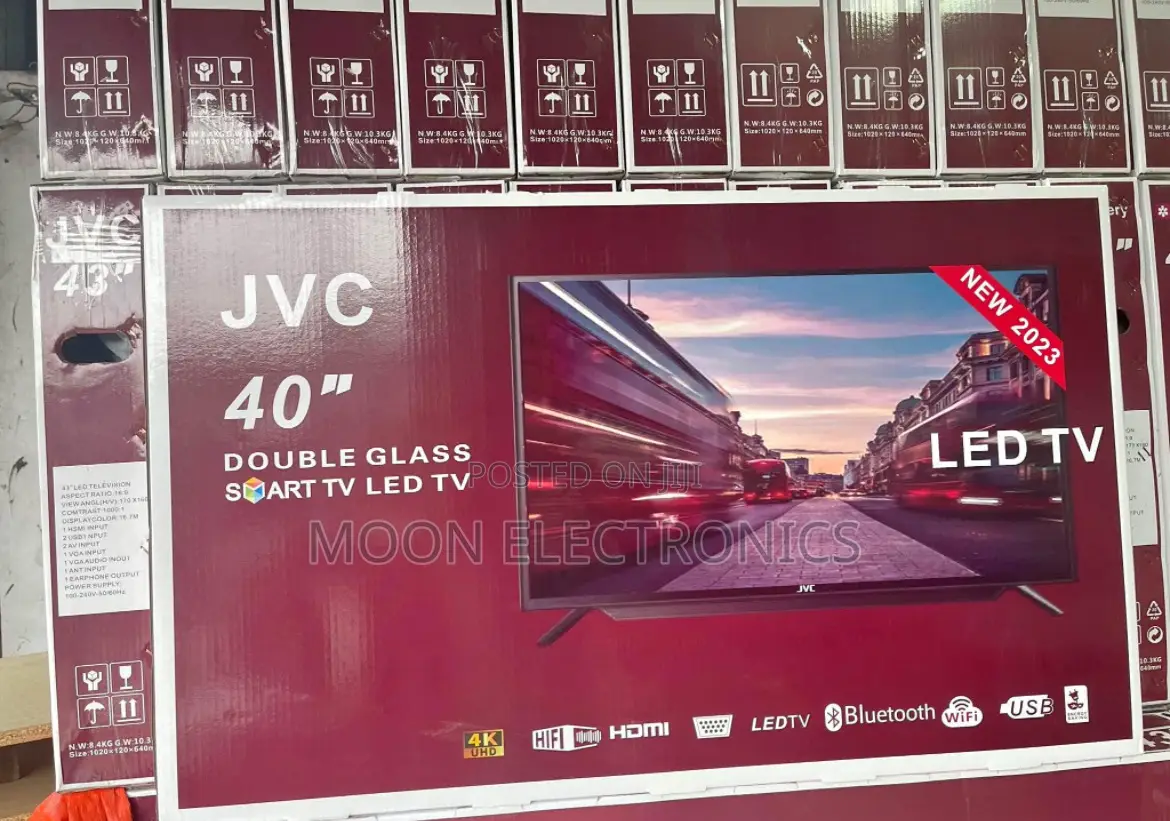 JVC 40” Smart Led Tv – Compact Size, Big Features!