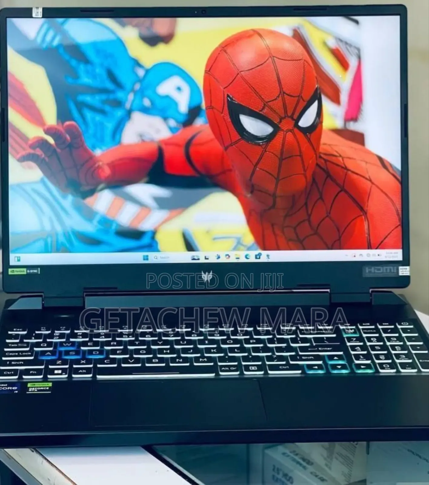 New Laptop Acer Predator Helios 300 8GB Intel Core I9 SSD 1T