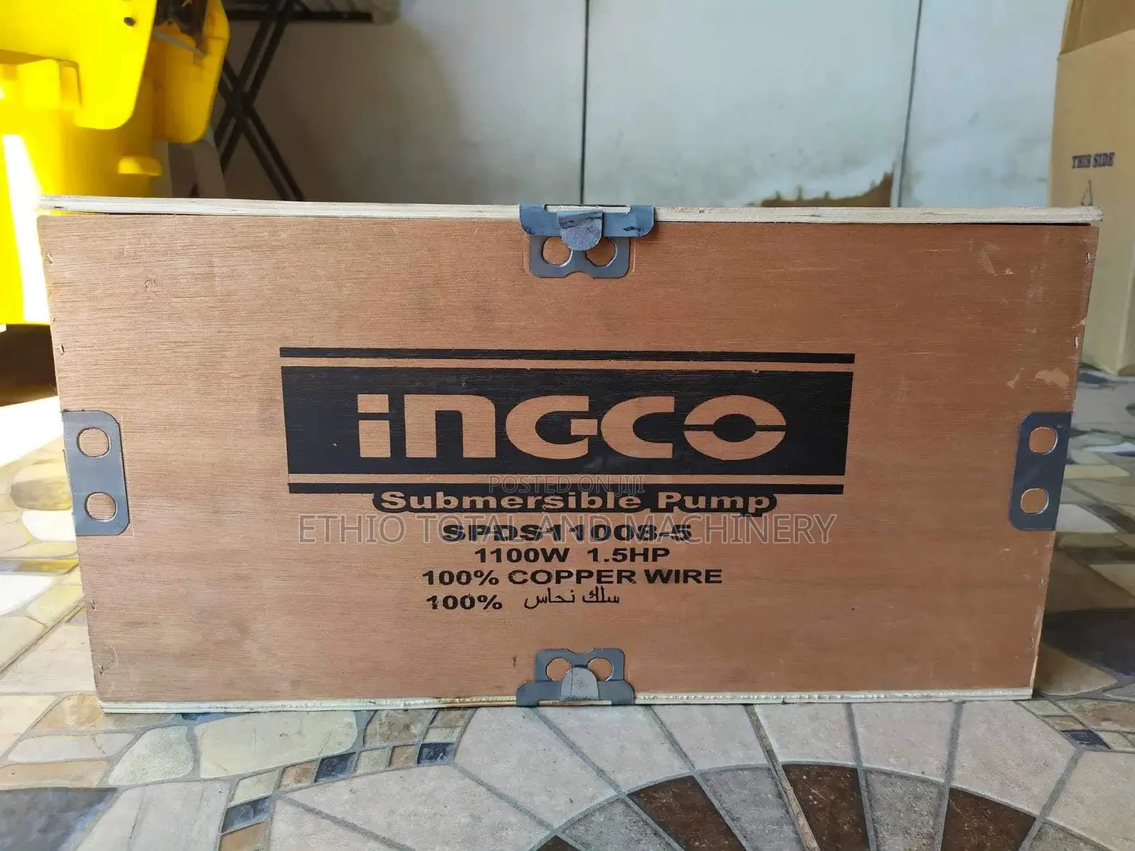 Ingco Sewage Submersible Pump 3 Hp