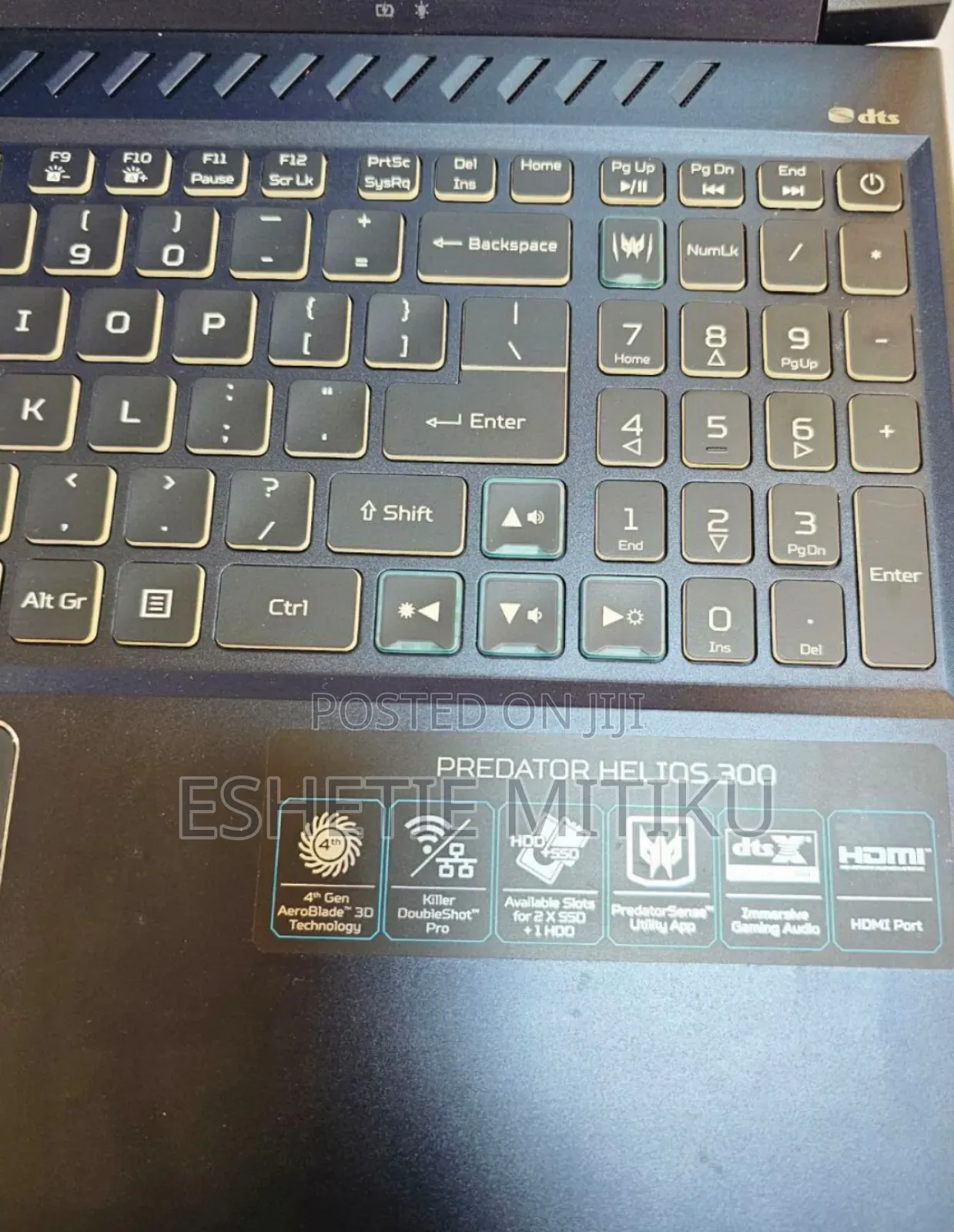 New Laptop Acer Predator Helios 300 16GB Intel Core I7 SSD 1T