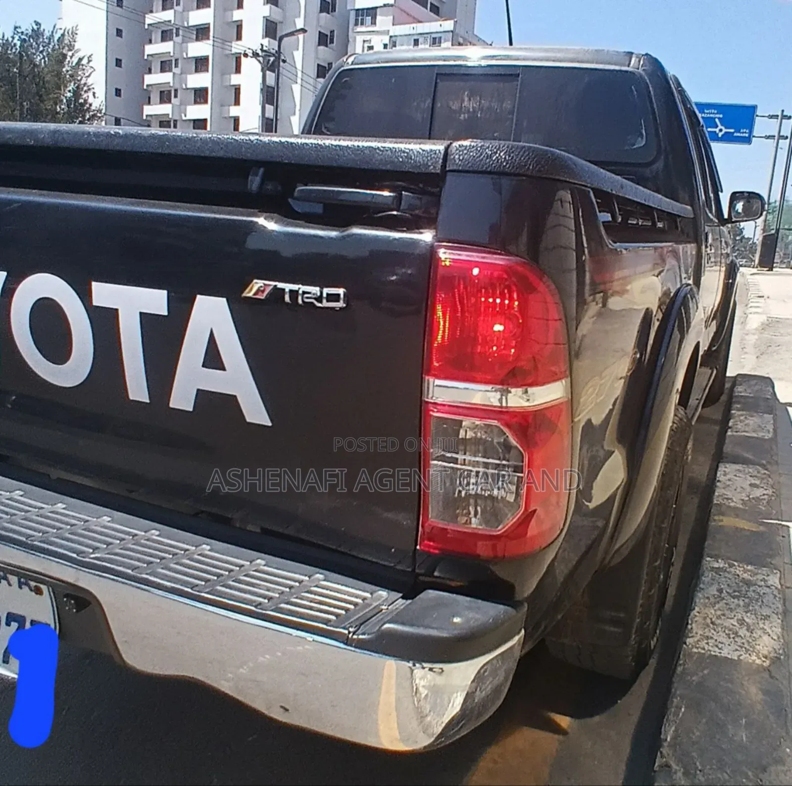Toyota Hilux 3.0 D-4D 4x4 2013 Black