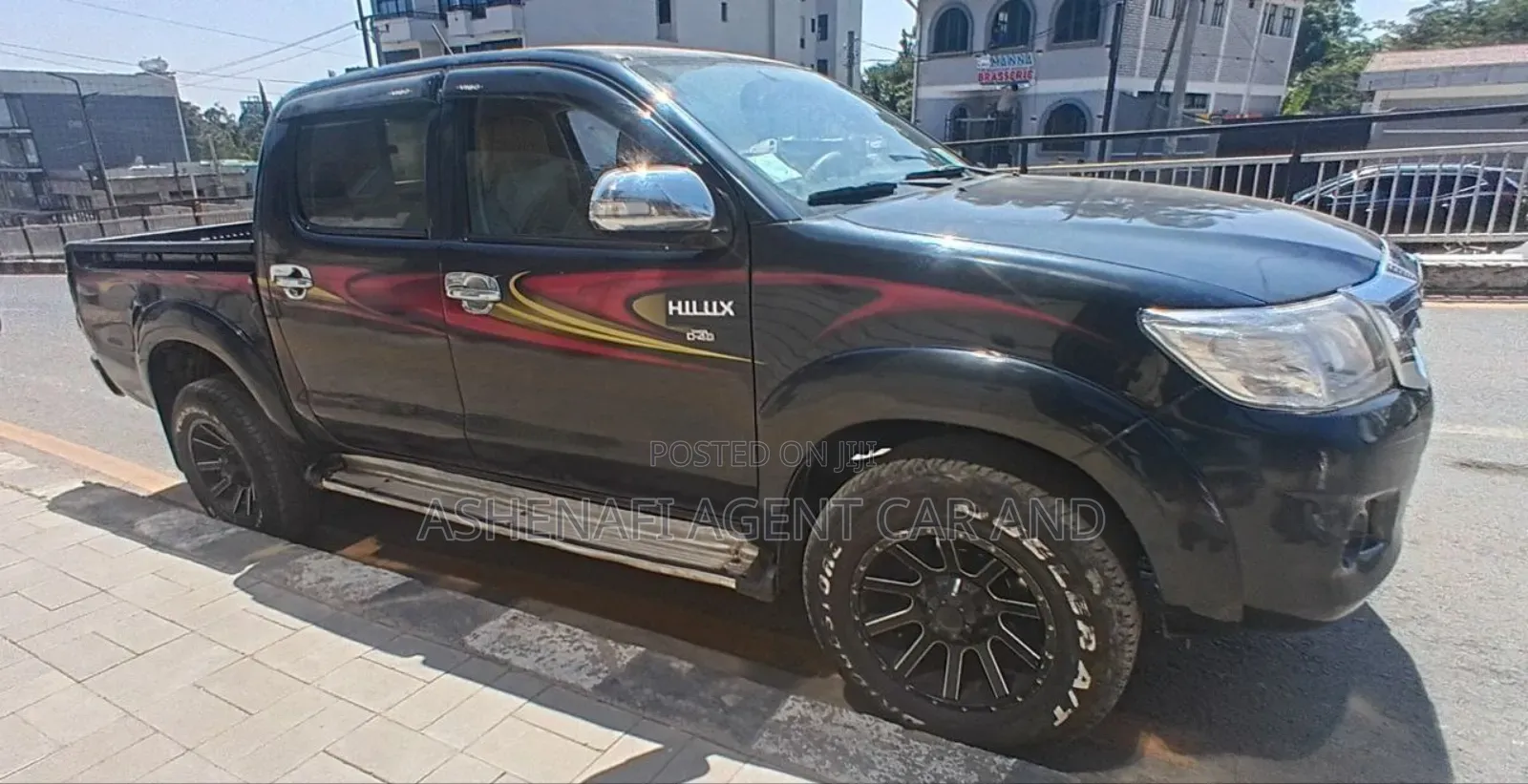 Toyota Hilux 3.0 D-4D 4x4 2013 Black